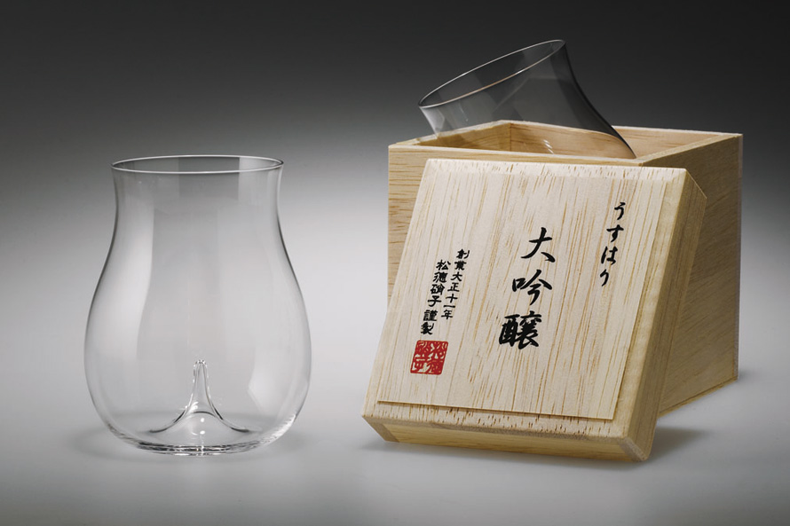 うすはり] 大吟醸 木箱入・単品 | 松徳硝子株式会社